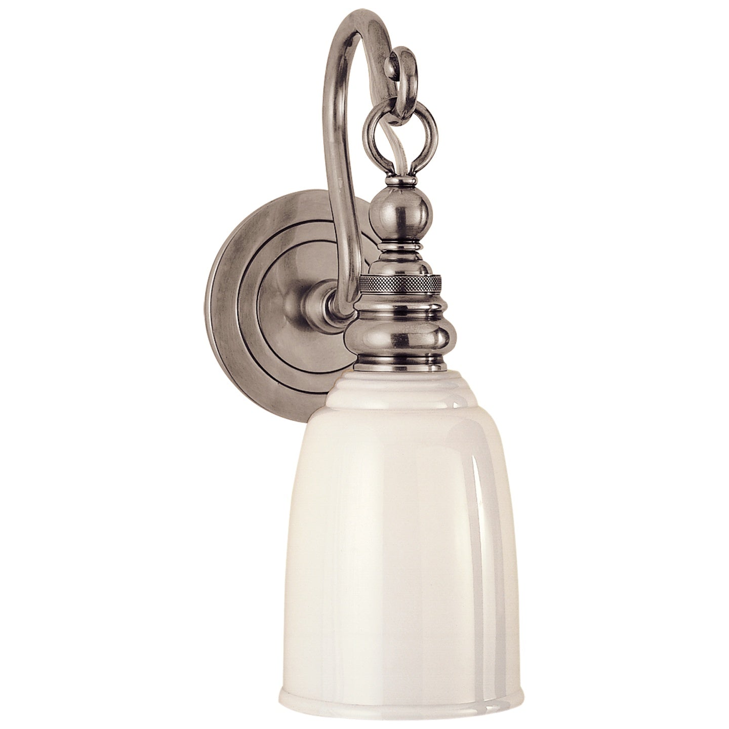 VISUAL COMFORT SIGNATURE, BOSTON LOOP ARM SCONCE, BATH VANITY LIGHT
