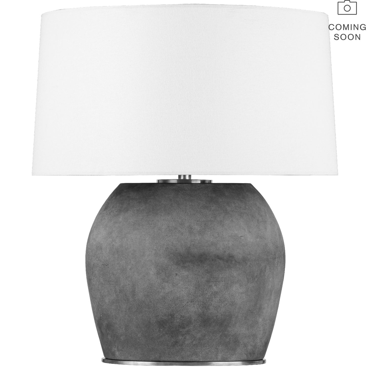VISUAL COMFORT SIGNATURE, 1969 OVAL FORM TABLE LAMP, TABLE LAMPS