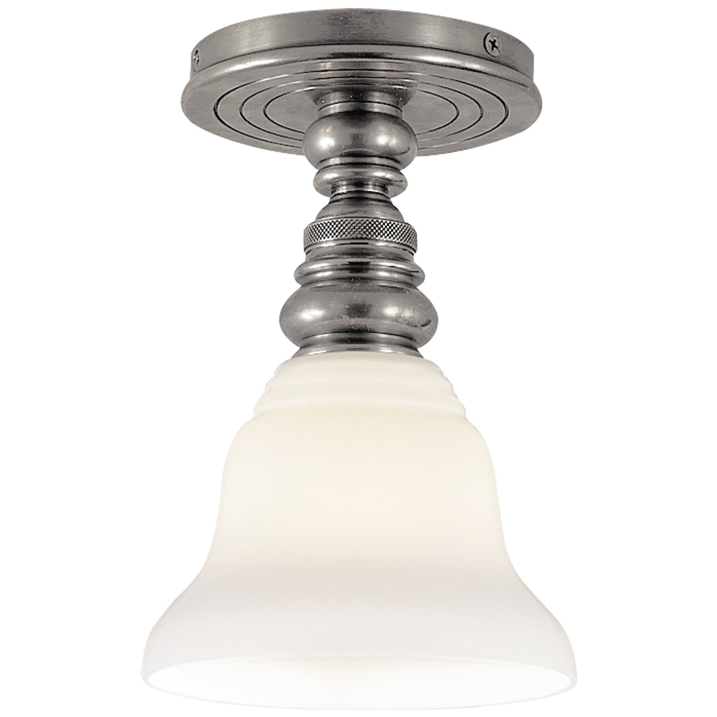 VISUAL COMFORT SIGNATURE, BOSTON SINGLE FLUSH MOUNT, FLUSH MOUNT CEILING LIGHTS