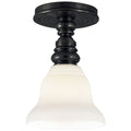VISUAL COMFORT SIGNATURE, BOSTON SINGLE FLUSH MOUNT, FLUSH MOUNT CEILING LIGHTS