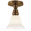 VISUAL COMFORT SIGNATURE, BOSTON SINGLE FLUSH MOUNT, FLUSH MOUNT CEILING LIGHTS