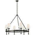 VISUAL COMFORT SIGNATURE, CLASSIC RING CHANDELIER, CHANDELIER LIGHT