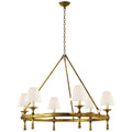 VISUAL COMFORT SIGNATURE, CLASSIC RING CHANDELIER, CHANDELIER LIGHT