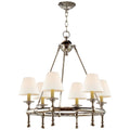 VISUAL COMFORT SIGNATURE, CLASSIC MINI RING CHANDELIER, CHANDELIER LIGHT