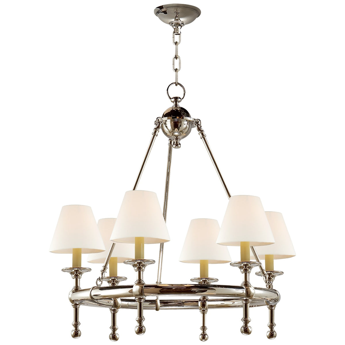 VISUAL COMFORT SIGNATURE, CLASSIC MINI RING CHANDELIER, CHANDELIER LIGHT