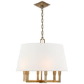 VISUAL COMFORT SIGNATURE, SQUARE TUBE HANGING SHADE, PENDANT LIGHT SHADES