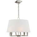 VISUAL COMFORT SIGNATURE, SQUARE TUBE HANGING SHADE, PENDANT LIGHT SHADES