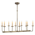 VISUAL COMFORT SIGNATURE, LINEAR BRANCHED CHANDELIER, LINEAR LIGHT