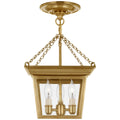 VISUAL COMFORT SIGNATURE, CORNICE SEMI-FLUSH LANTERN, LANTERN CEILING LIGHT