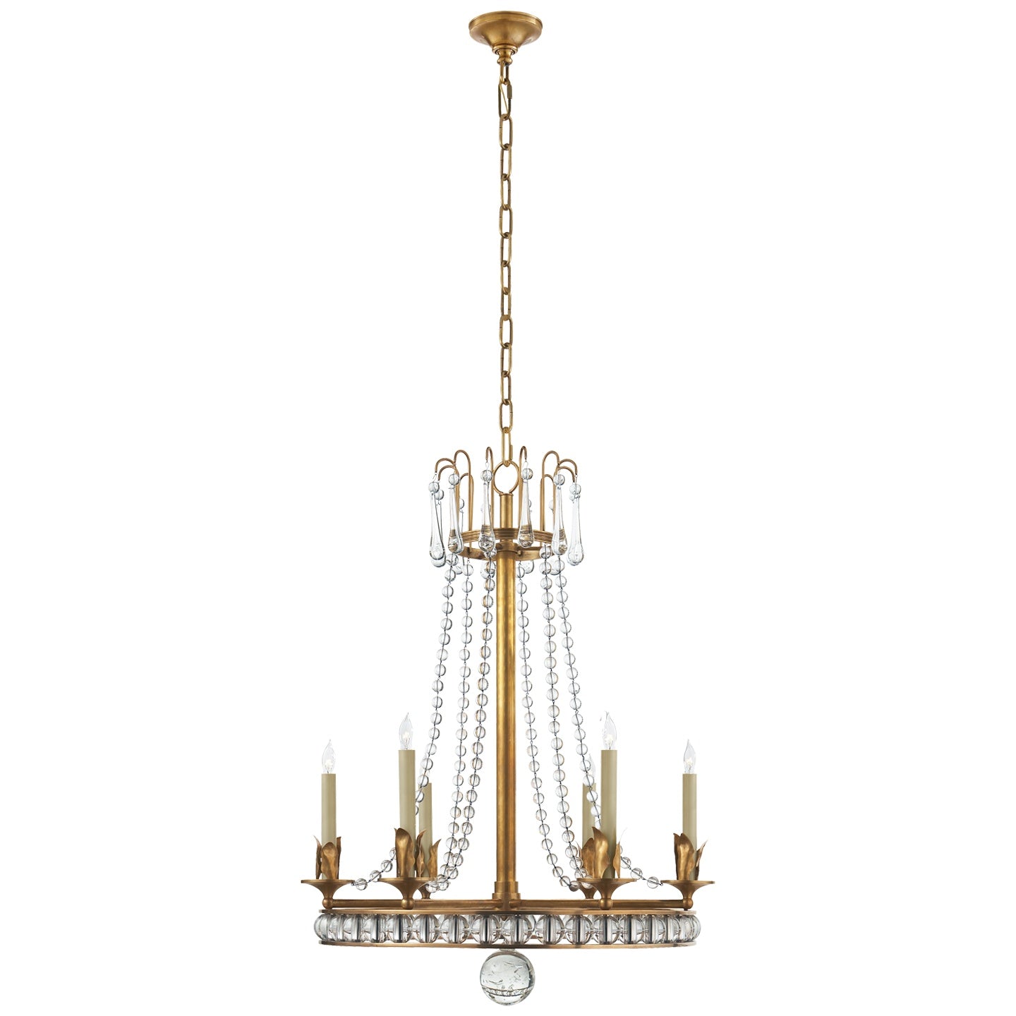 VISUAL COMFORT SIGNATURE, REGENCY CHANDELIER, CHANDELIER LIGHT