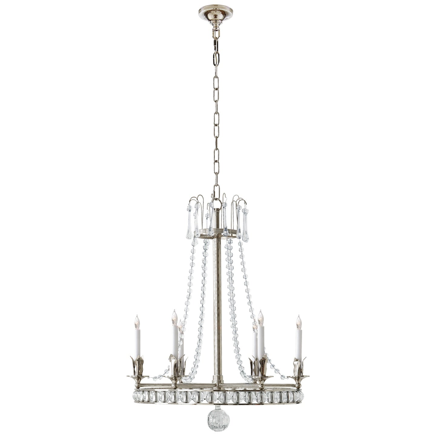 VISUAL COMFORT SIGNATURE, REGENCY CHANDELIER, CHANDELIER LIGHT
