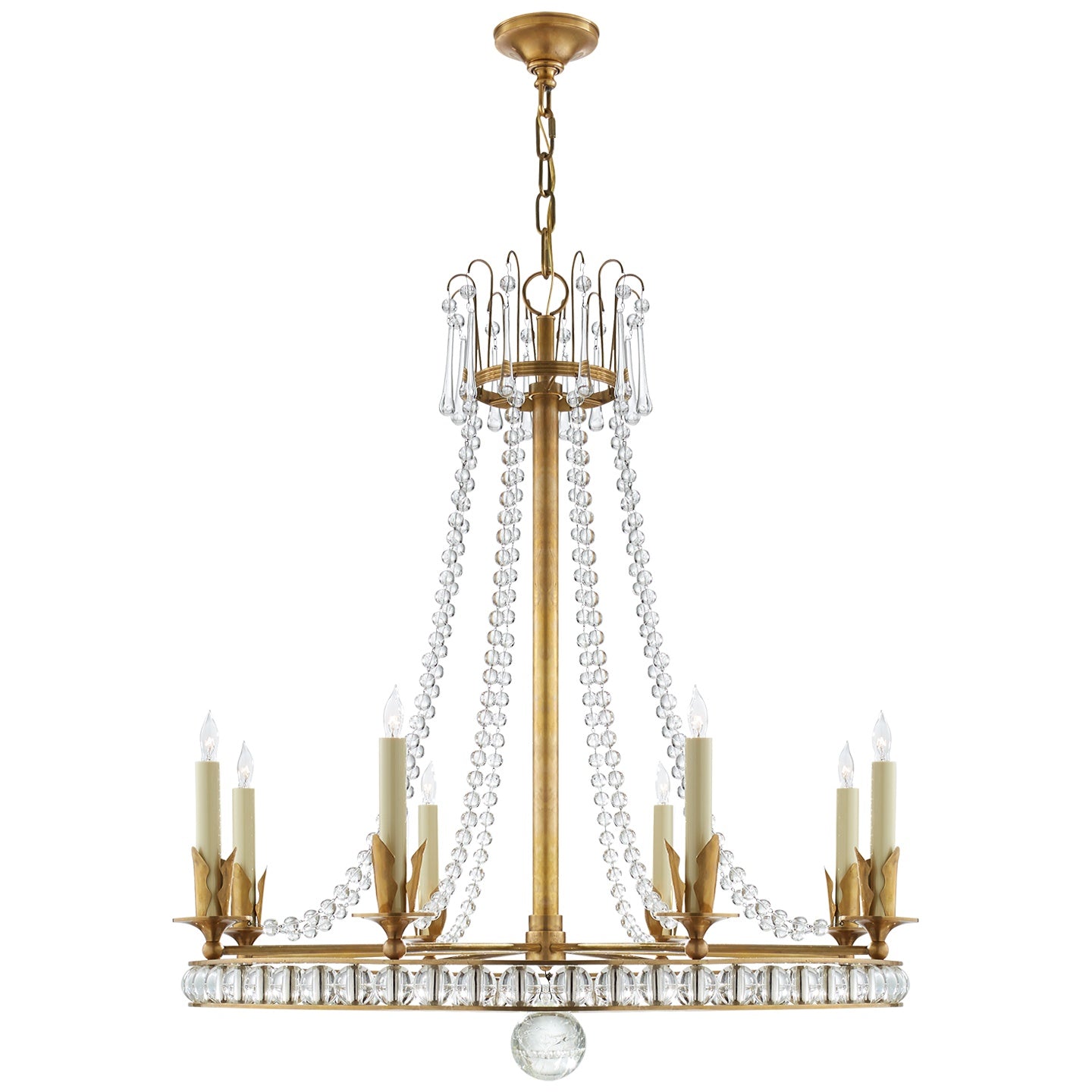 VISUAL COMFORT SIGNATURE, REGENCY CHANDELIER, CHANDELIER LIGHT