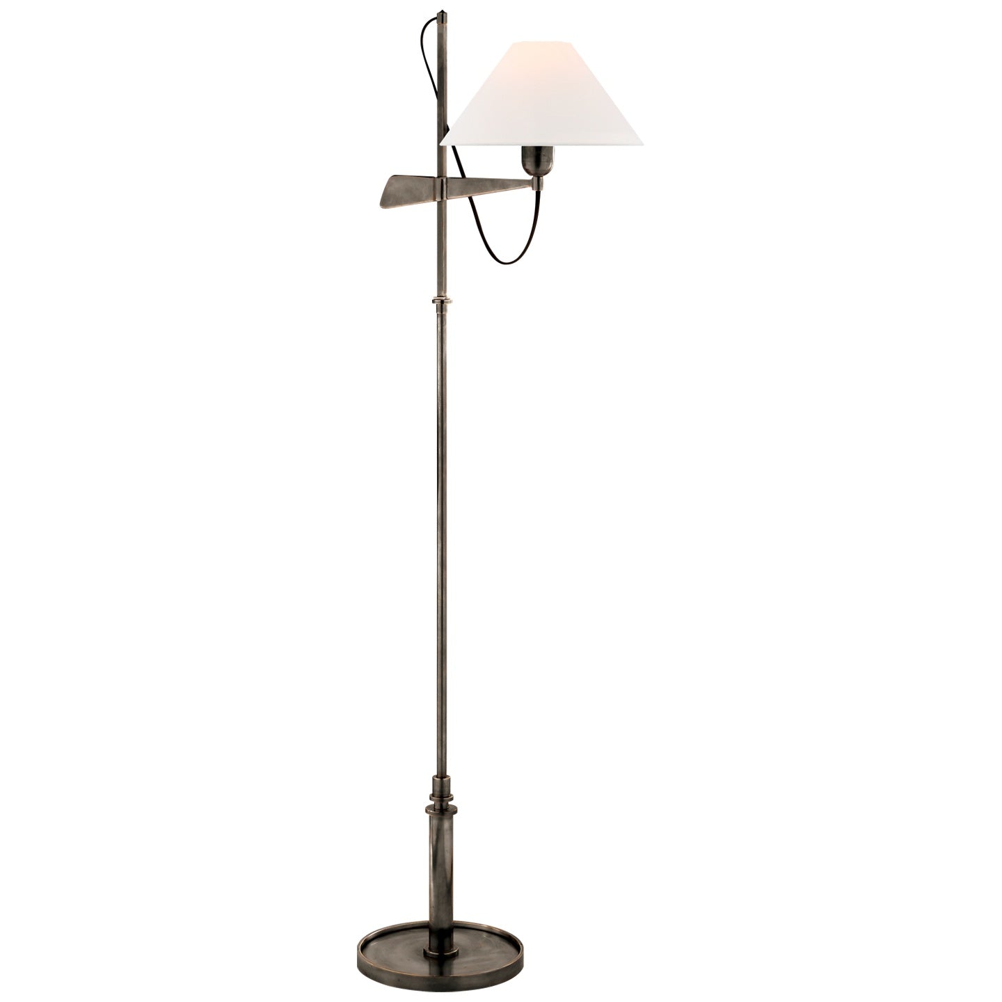 VISUAL COMFORT SIGNATURE, HARGETT BRIDGE ARM FLOOR LAMP, FLOOR LAMP