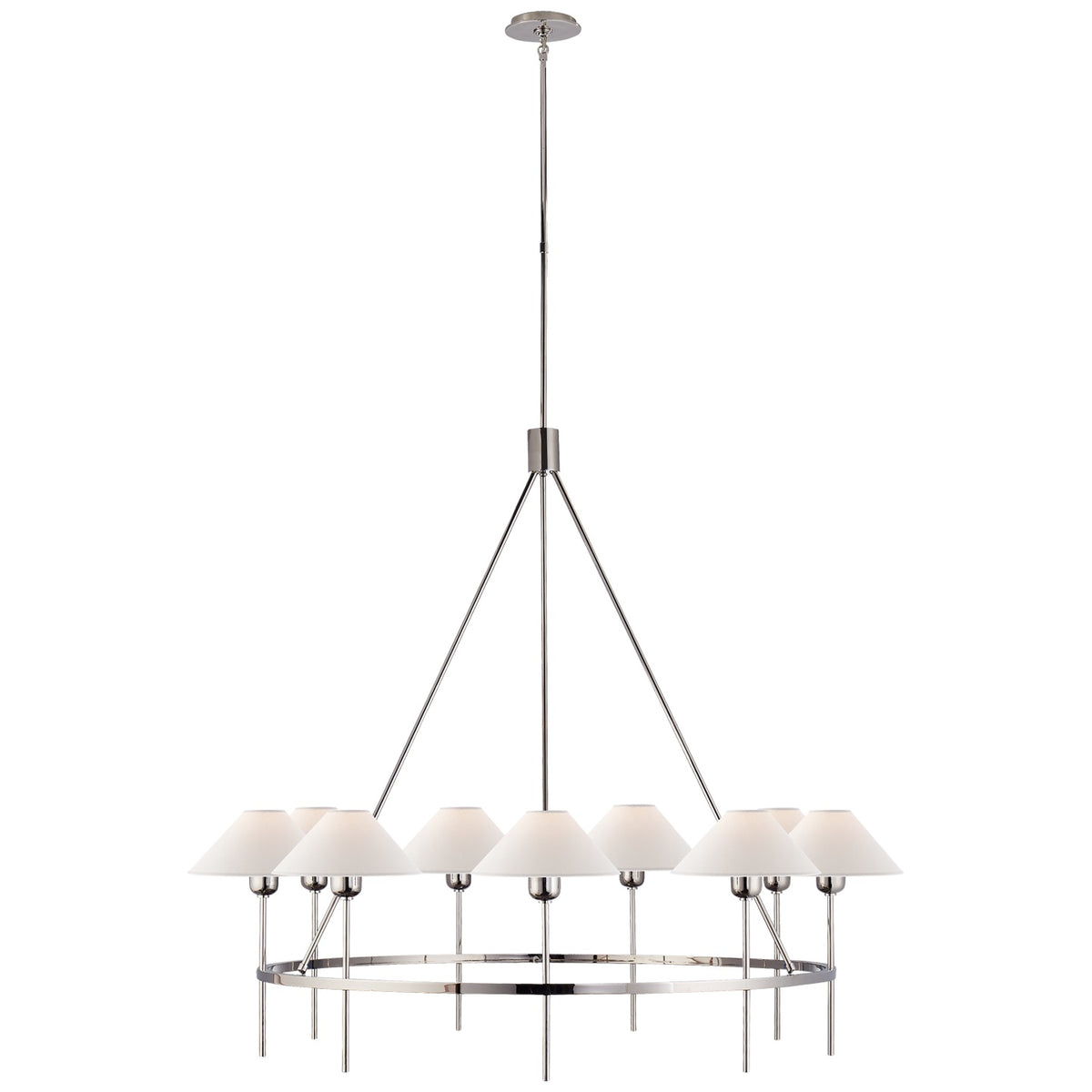 VISUAL COMFORT SIGNATURE, HACKNEY CHANDELIER, CHANDELIER LIGHT