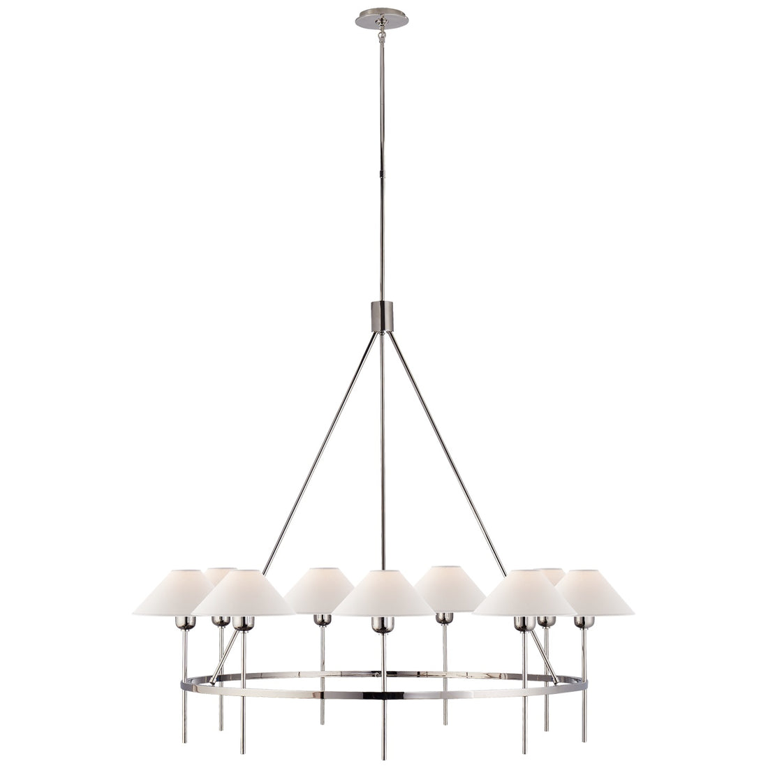 VISUAL COMFORT SIGNATURE, HACKNEY CHANDELIER, CHANDELIER LIGHT