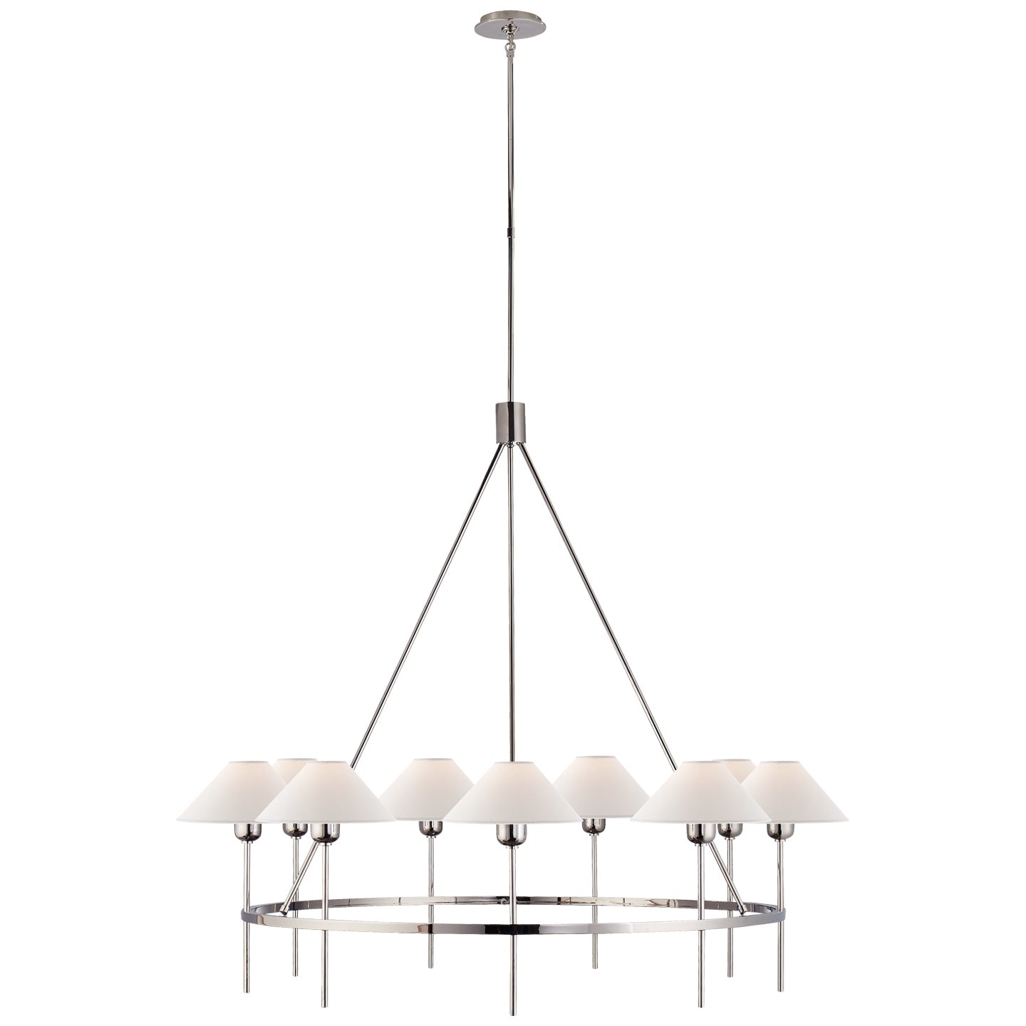 VISUAL COMFORT SIGNATURE, HACKNEY CHANDELIER, CHANDELIER LIGHT