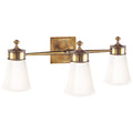 VISUAL COMFORT SIGNATURE, SIENA TRIPLE SCONCE, BATH VANITY LIGHT