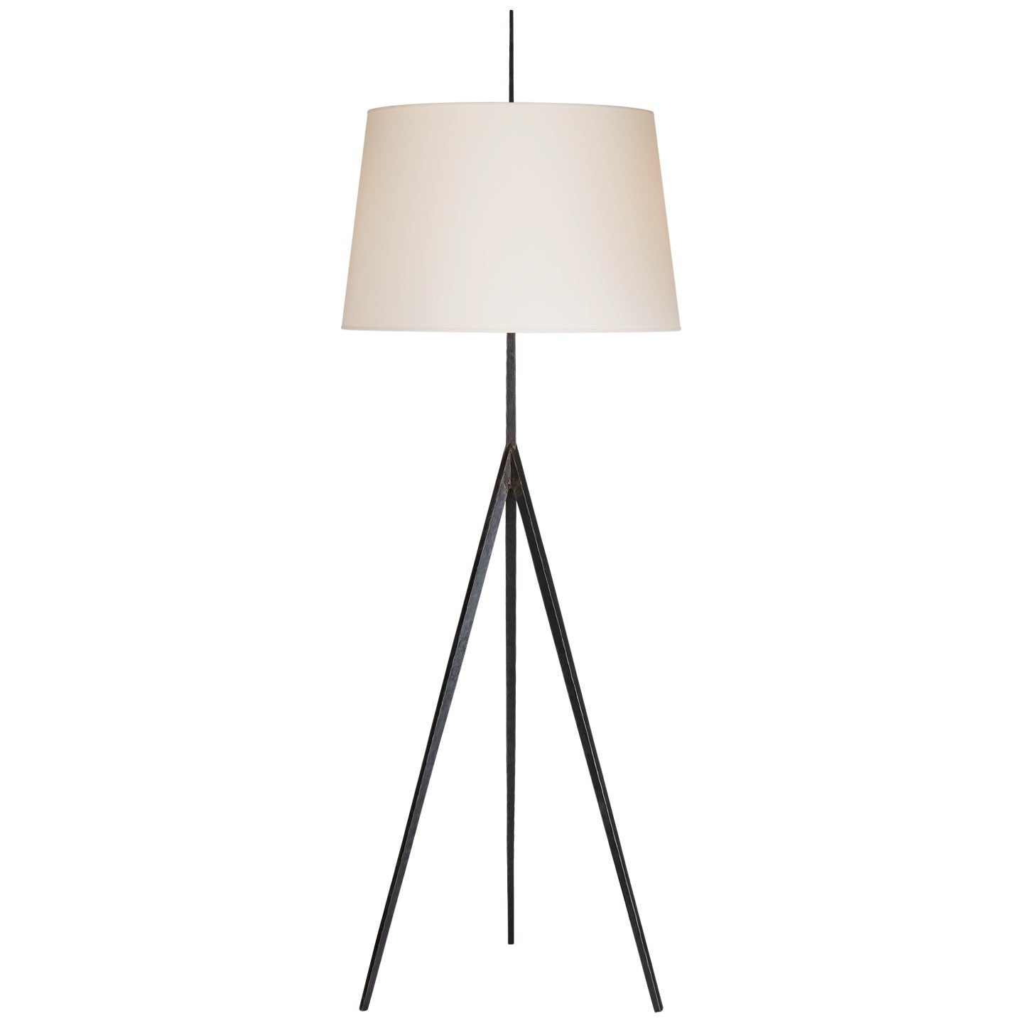 VISUAL COMFORT SIGNATURE, TRIAD HAND-FORGED FLOOR LAMP, FLOOR LAMP