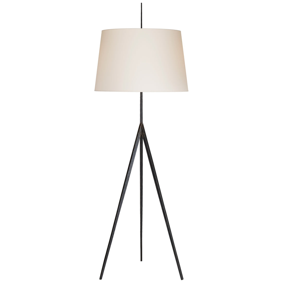VISUAL COMFORT SIGNATURE, TRIAD HAND-FORGED FLOOR LAMP, FLOOR LAMP