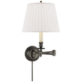 VISUAL COMFORT SIGNATURE, CANDLESTICK SWING ARM, WALL SCONCES