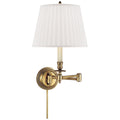 VISUAL COMFORT SIGNATURE, CANDLESTICK SWING ARM, WALL SCONCES
