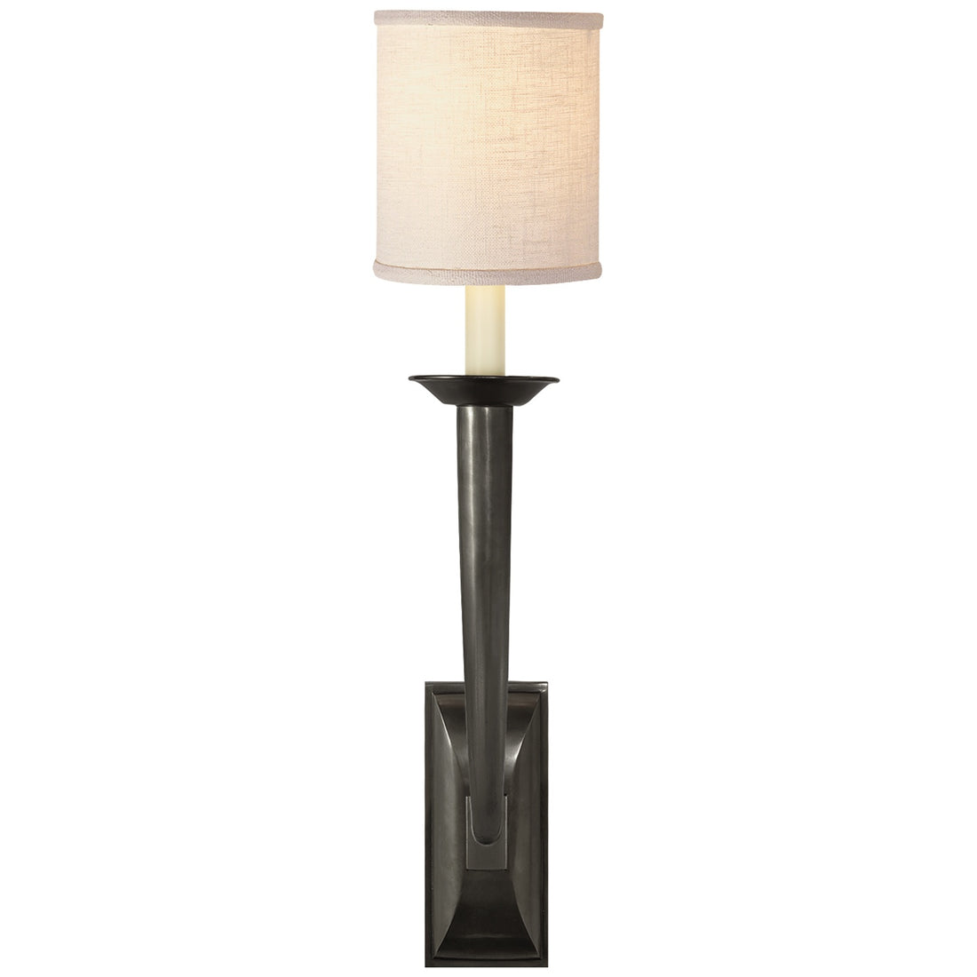VISUAL COMFORT SIGNATURE, FRENCH DECO HORN SCONCE, WALL SCONCES