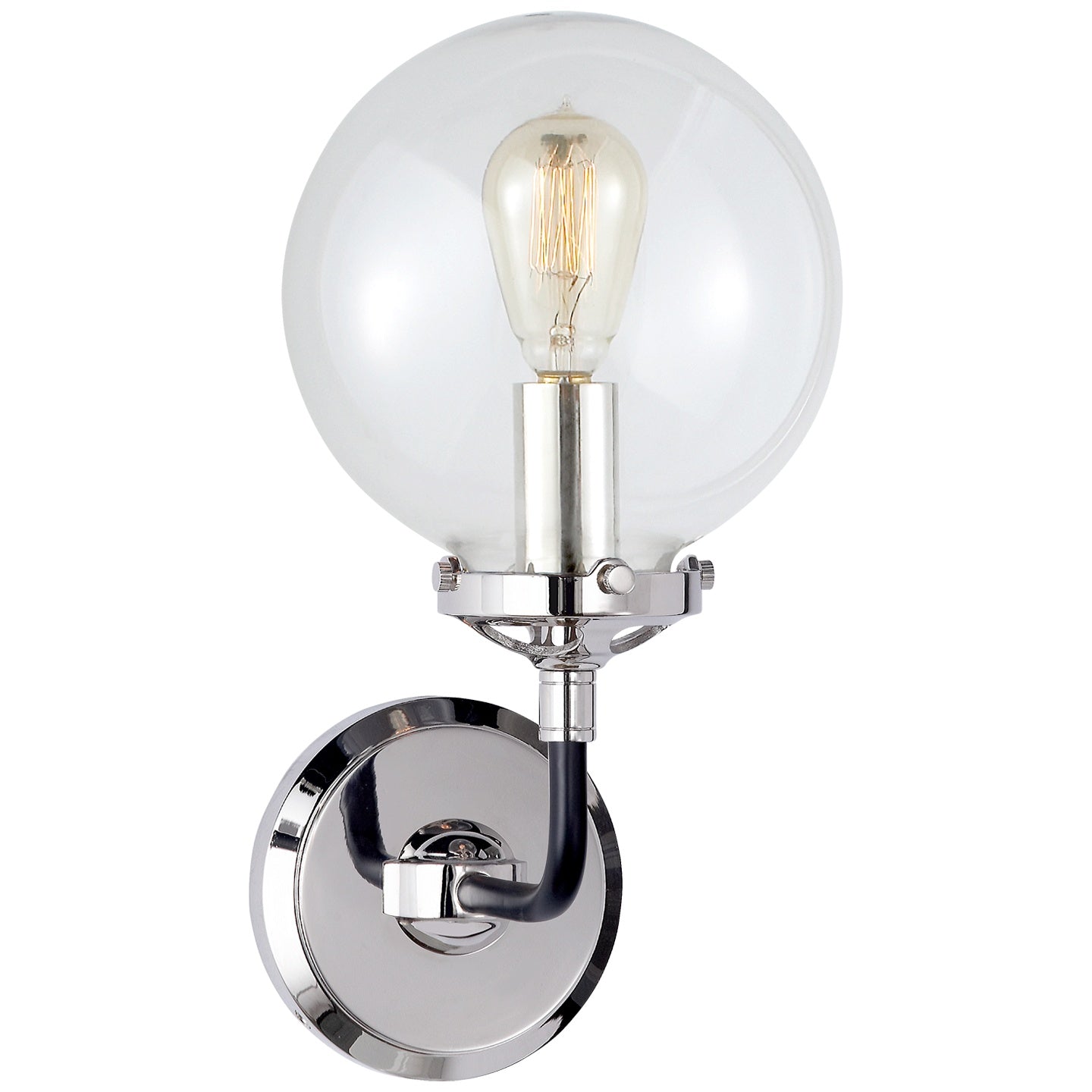 VISUAL COMFORT SIGNATURE, BISTRO SINGLE LIGHT SCONCE, BATH VANITY LIGHT