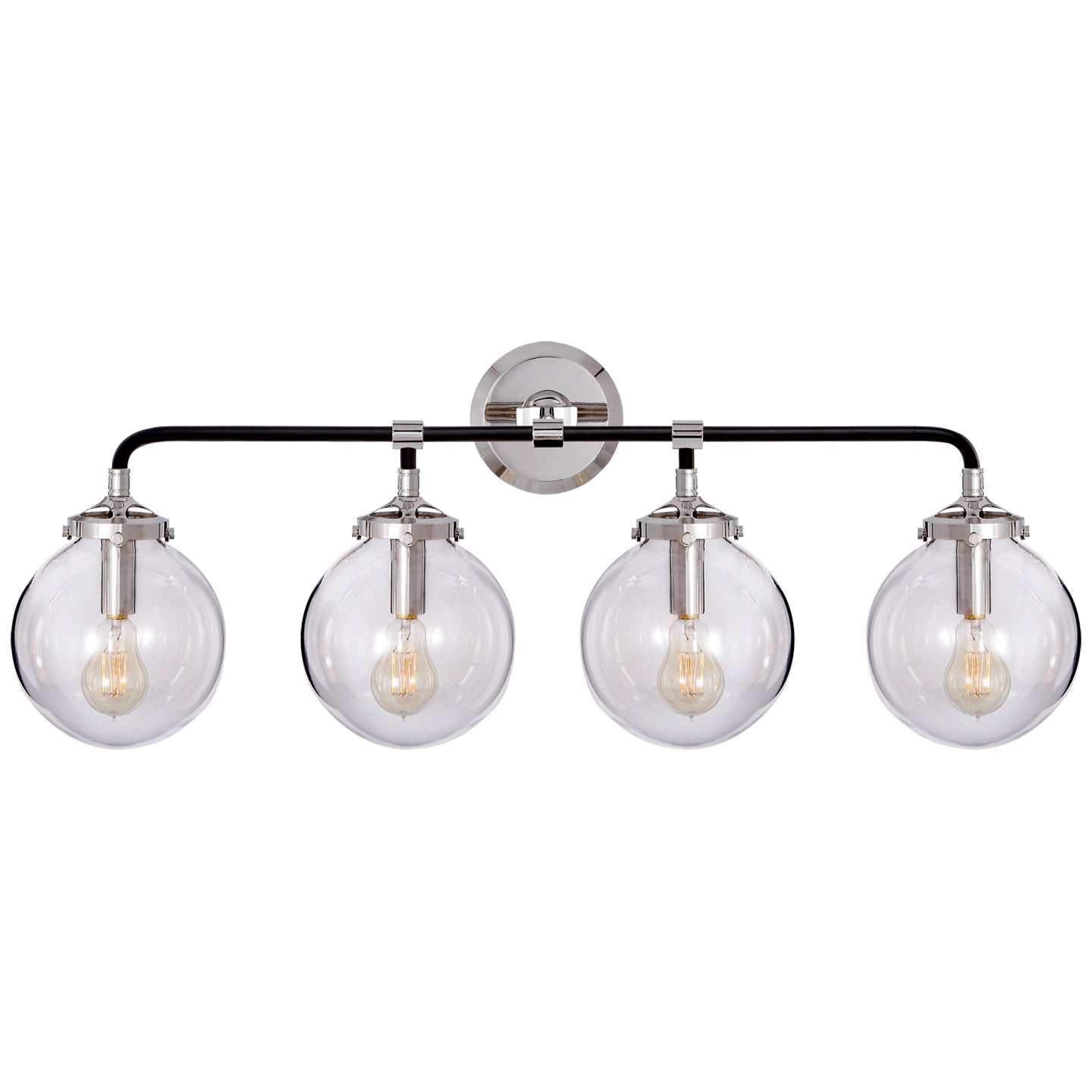 VISUAL COMFORT SIGNATURE, BISTRO FOUR LIGHT BATH SCONCE, WALL SCONCES