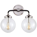 VISUAL COMFORT SIGNATURE, BISTRO DOUBLE LIGHT CURVED SCONCE, BATH VANITY LIGHT