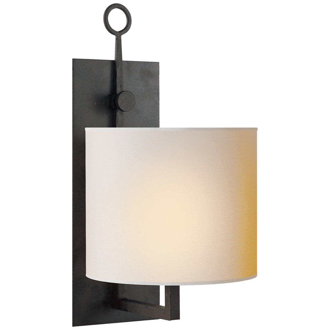VISUAL COMFORT SIGNATURE, ASPEN IRON WALL LAMP, WALL SCONCES