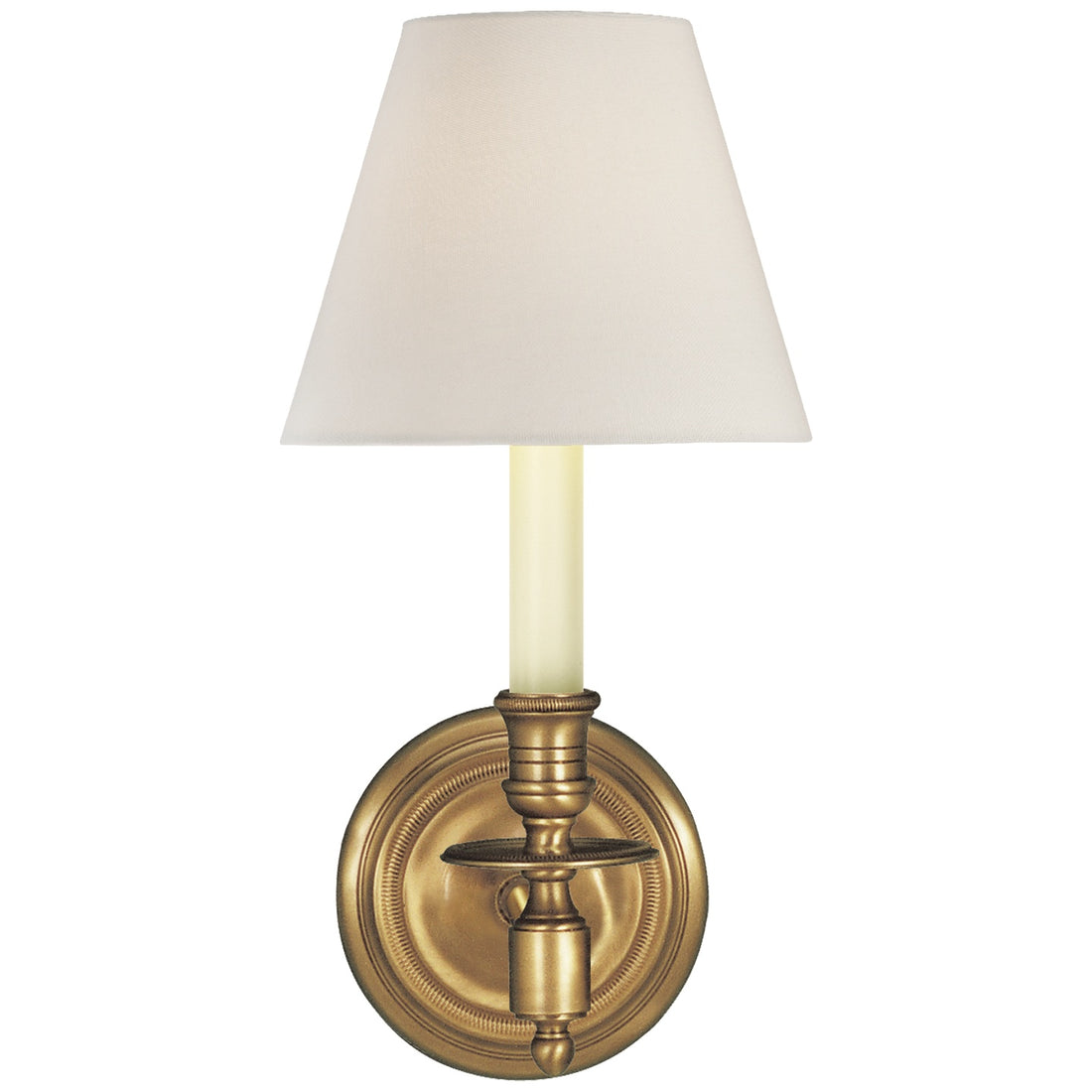 VISUAL COMFORT SIGNATURE, FRENCH SINGLE SCONCE, WALL SCONCES