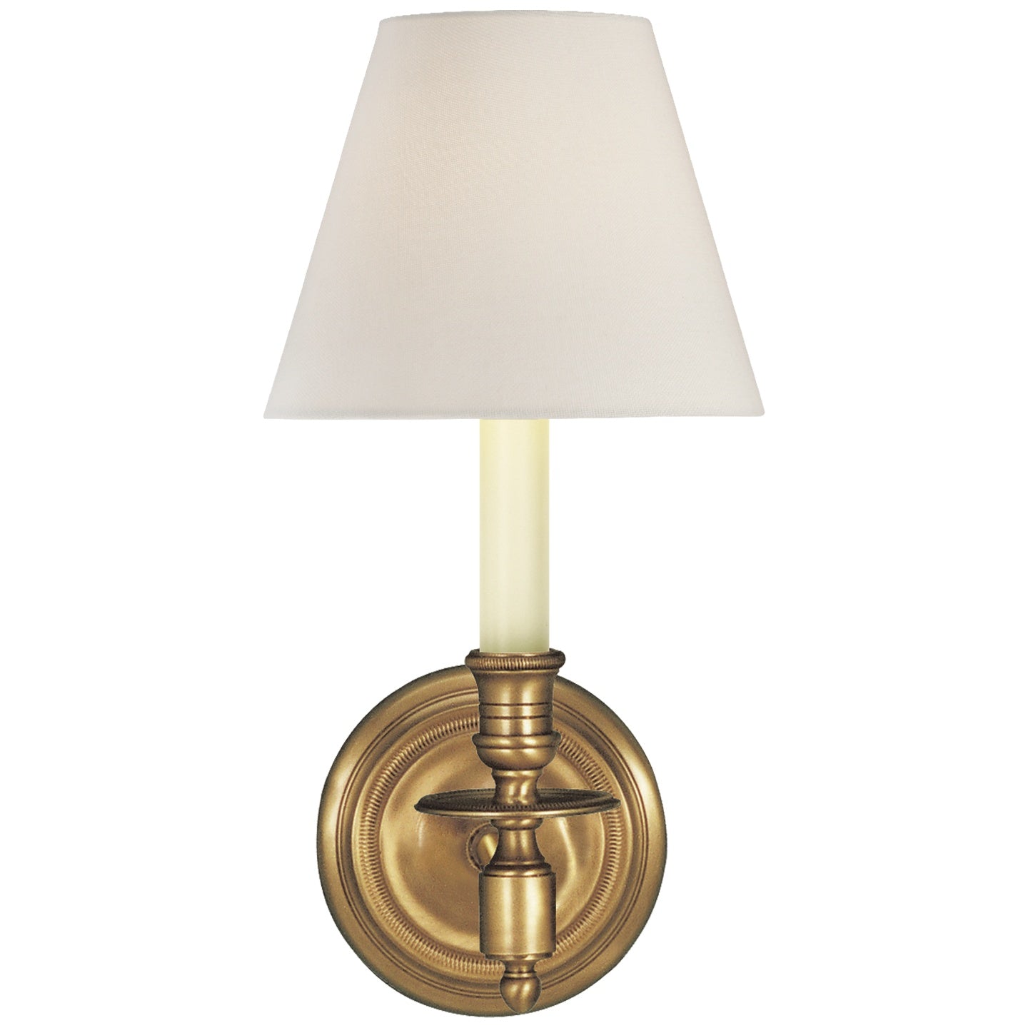 VISUAL COMFORT SIGNATURE, FRENCH SINGLE SCONCE, WALL SCONCES