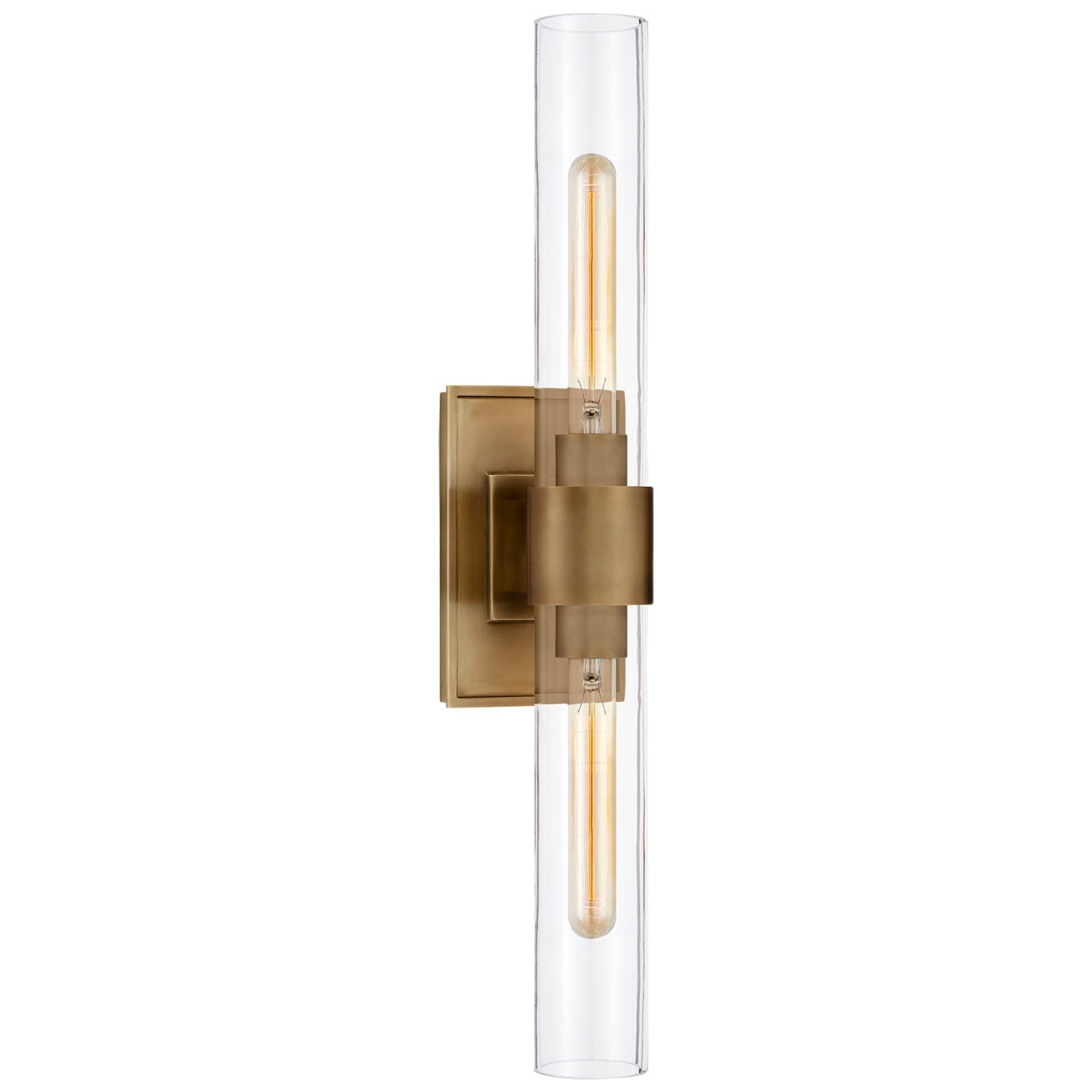 VISUAL COMFORT SIGNATURE, PRESIDIO PETITE DOUBLE SCONCE, BATH VANITY LIGHT