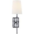 VISUAL COMFORT SIGNATURE, GRENOL SINGLE MODERN BAMBOO SCONCE, WALL SCONCES