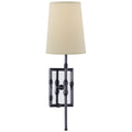 VISUAL COMFORT SIGNATURE, GRENOL SINGLE MODERN BAMBOO SCONCE, WALL SCONCES