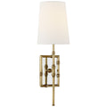 VISUAL COMFORT SIGNATURE, GRENOL SINGLE MODERN BAMBOO SCONCE, WALL SCONCES
