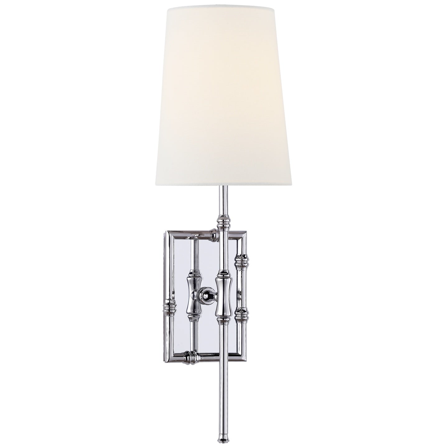 VISUAL COMFORT SIGNATURE, GRENOL SINGLE MODERN BAMBOO SCONCE, WALL SCONCES