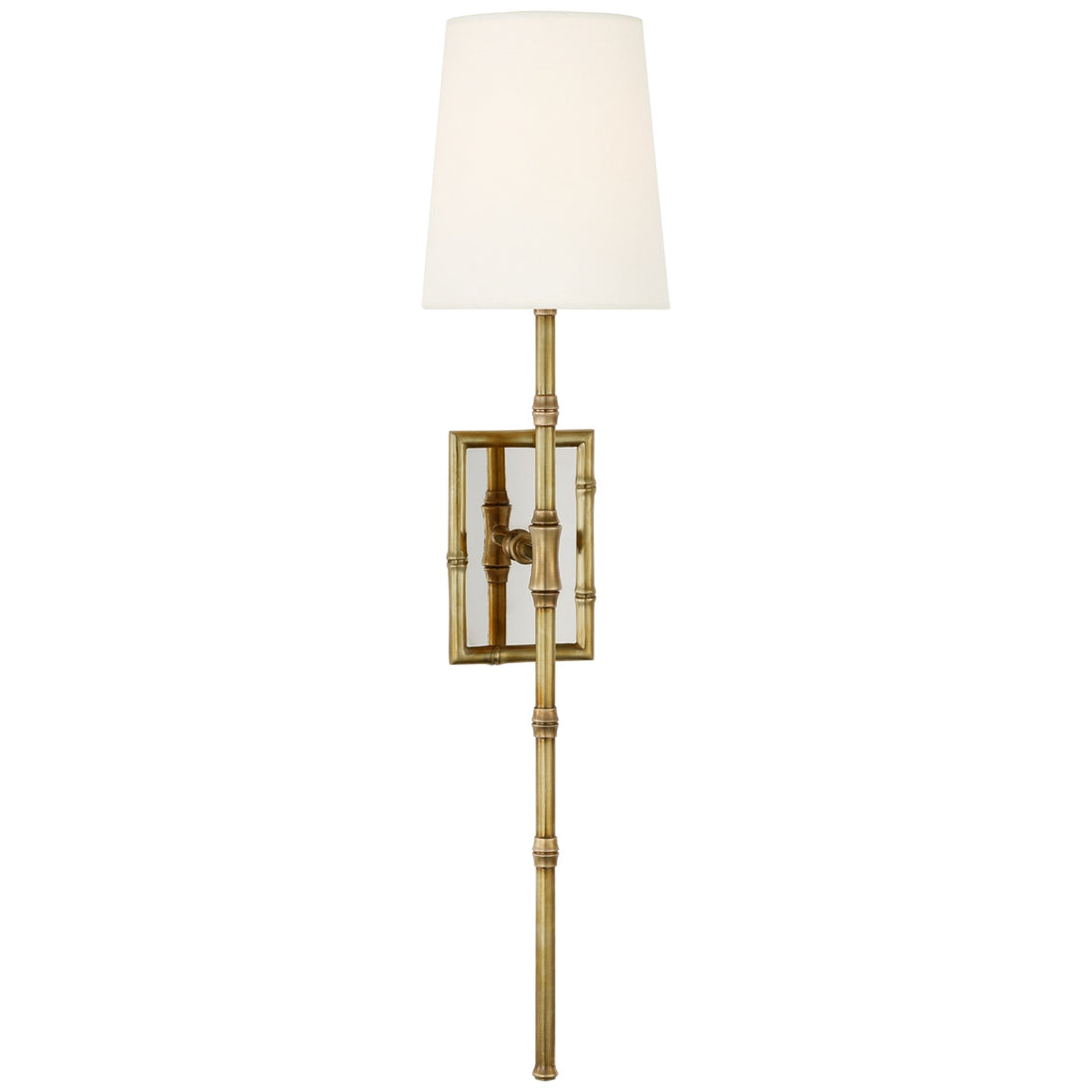 VISUAL COMFORT SIGNATURE, GRENOL SINGLE BAMBOO TAIL SCONCE, WALL SCONCES