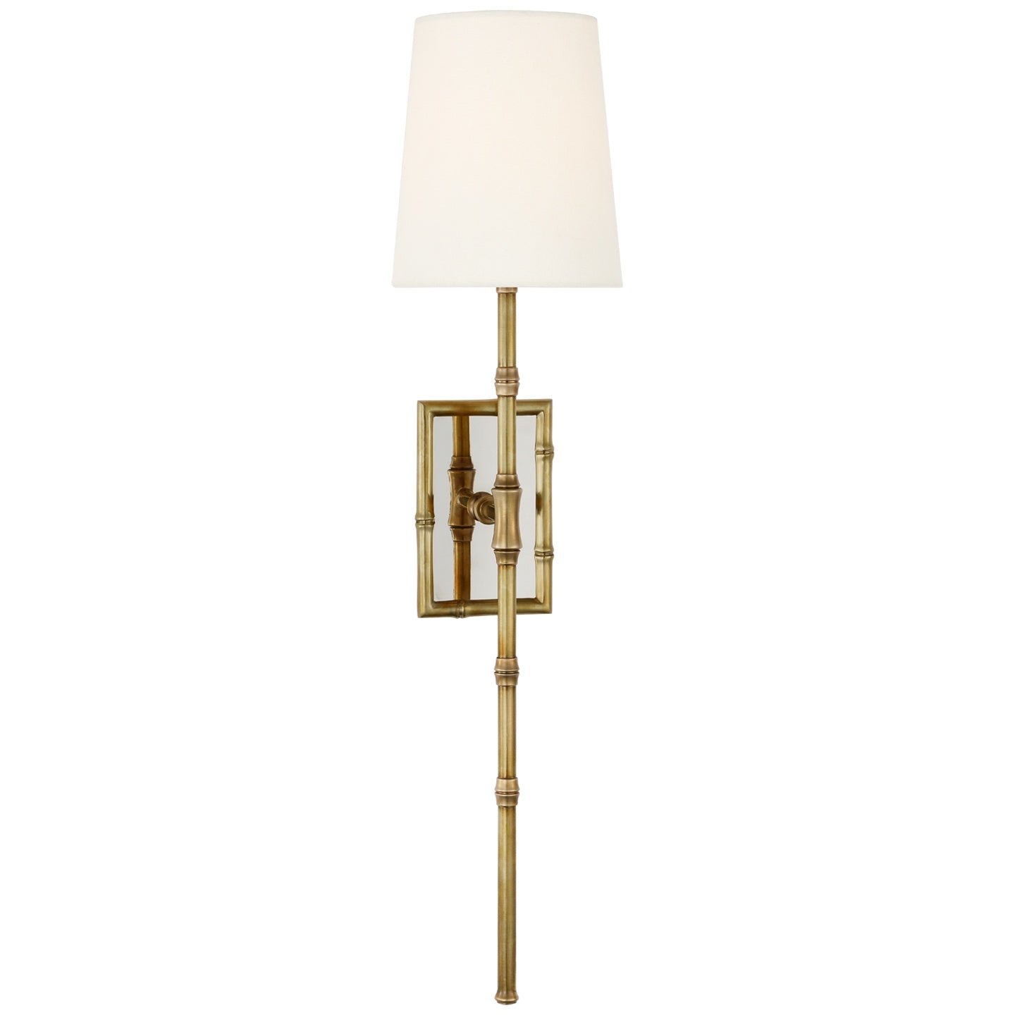 VISUAL COMFORT SIGNATURE, GRENOL SINGLE BAMBOO TAIL SCONCE, WALL SCONCES