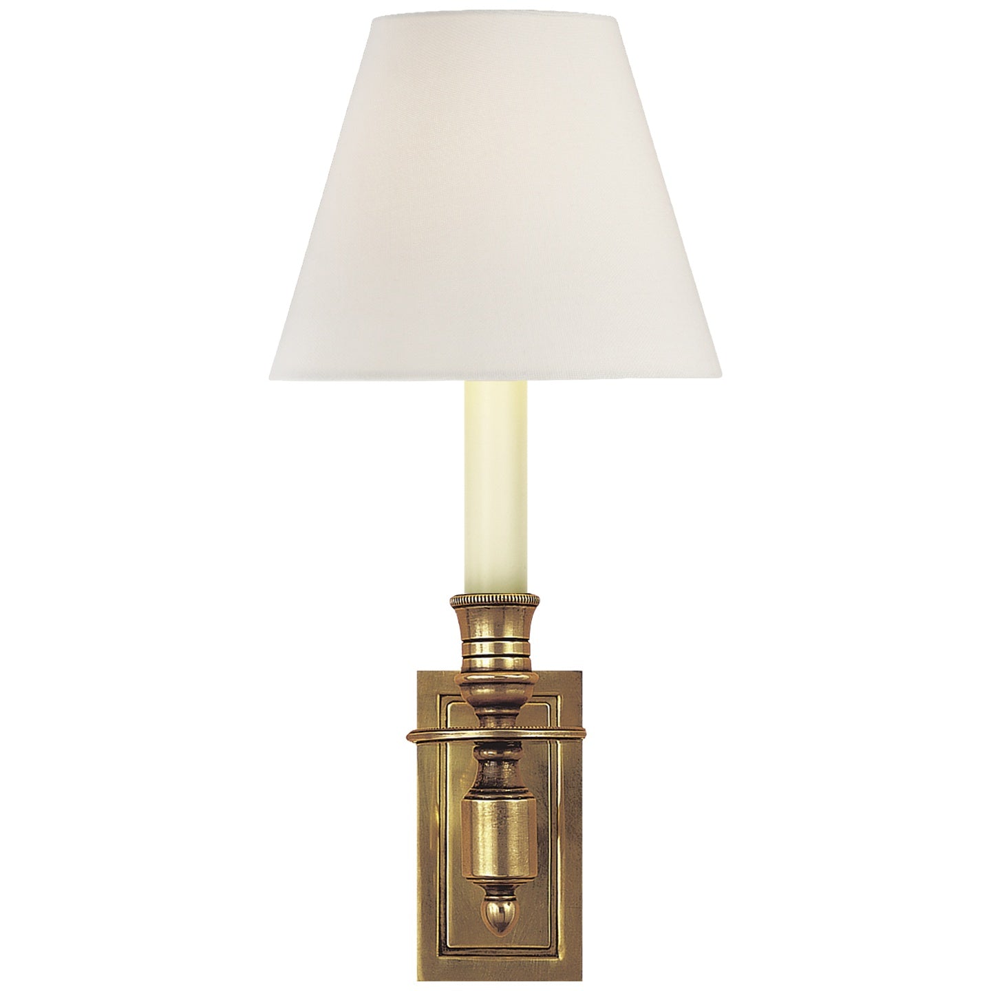 VISUAL COMFORT SIGNATURE, FRENCH SINGLE LIBRARY SCONCE, WALL SCONCES