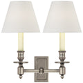 VISUAL COMFORT SIGNATURE, FRENCH DOUBLE LIBRARY SCONCE, WALL SCONCES