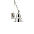 VISUAL COMFORT SIGNATURE, FRENCH LIBRARY DOUBLE ARM WALL LAMP, WALL SCONCES