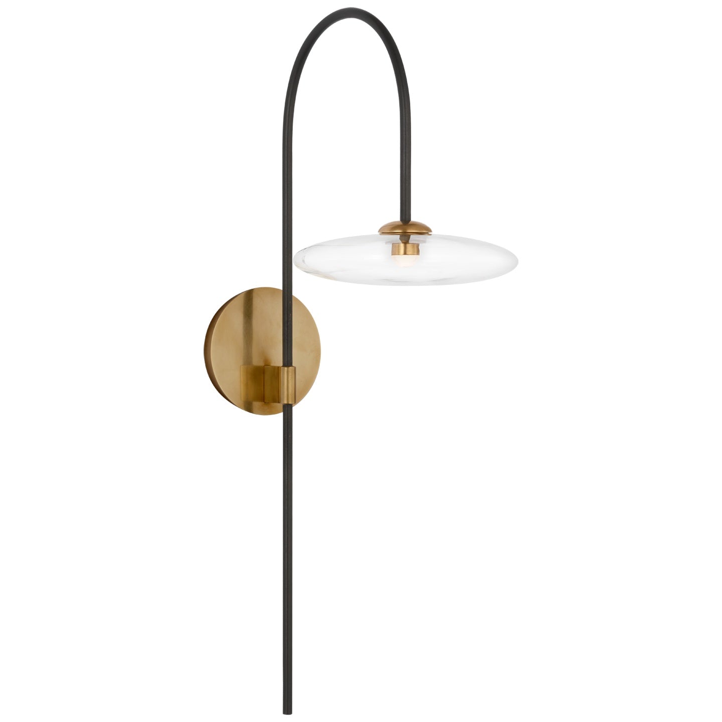 VISUAL COMFORT SIGNATURE, CALVINO ARCHED SINGLE SCONCE, WALL SCONCES