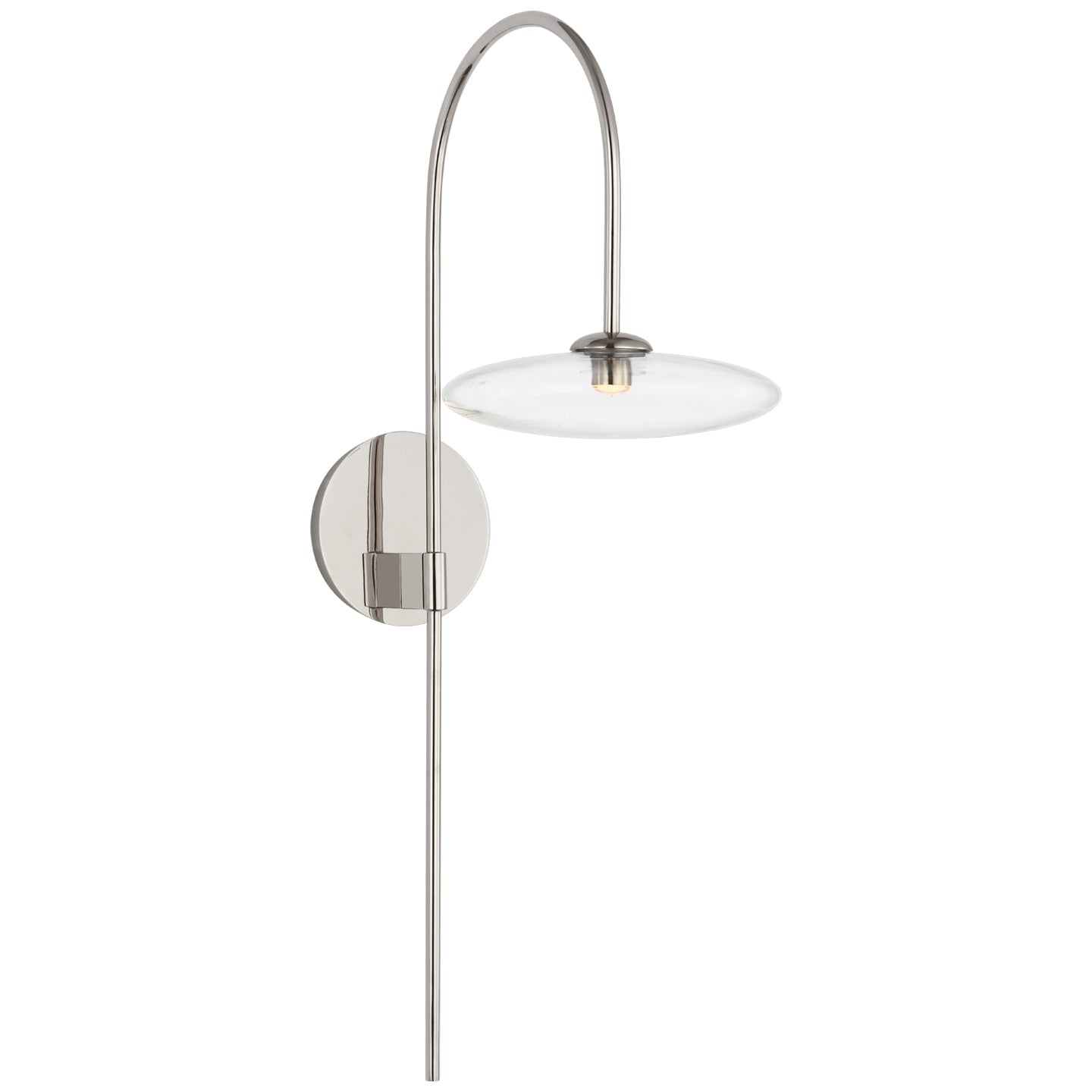 VISUAL COMFORT SIGNATURE, CALVINO ARCHED SINGLE SCONCE, WALL SCONCES