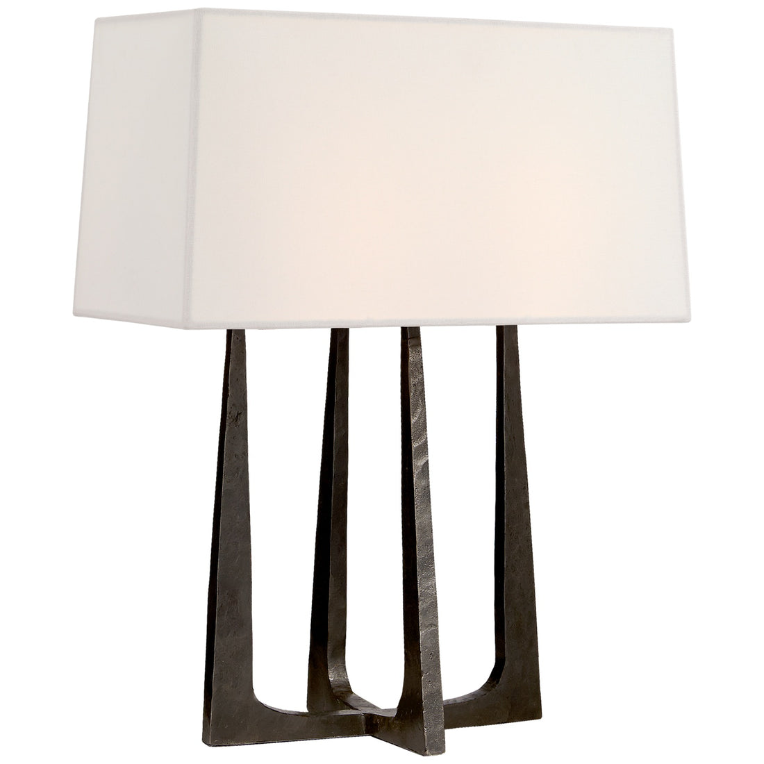 VISUAL COMFORT SIGNATURE, SCALA HAND-FORGED BEDSIDE LAMP, TABLE LAMPS