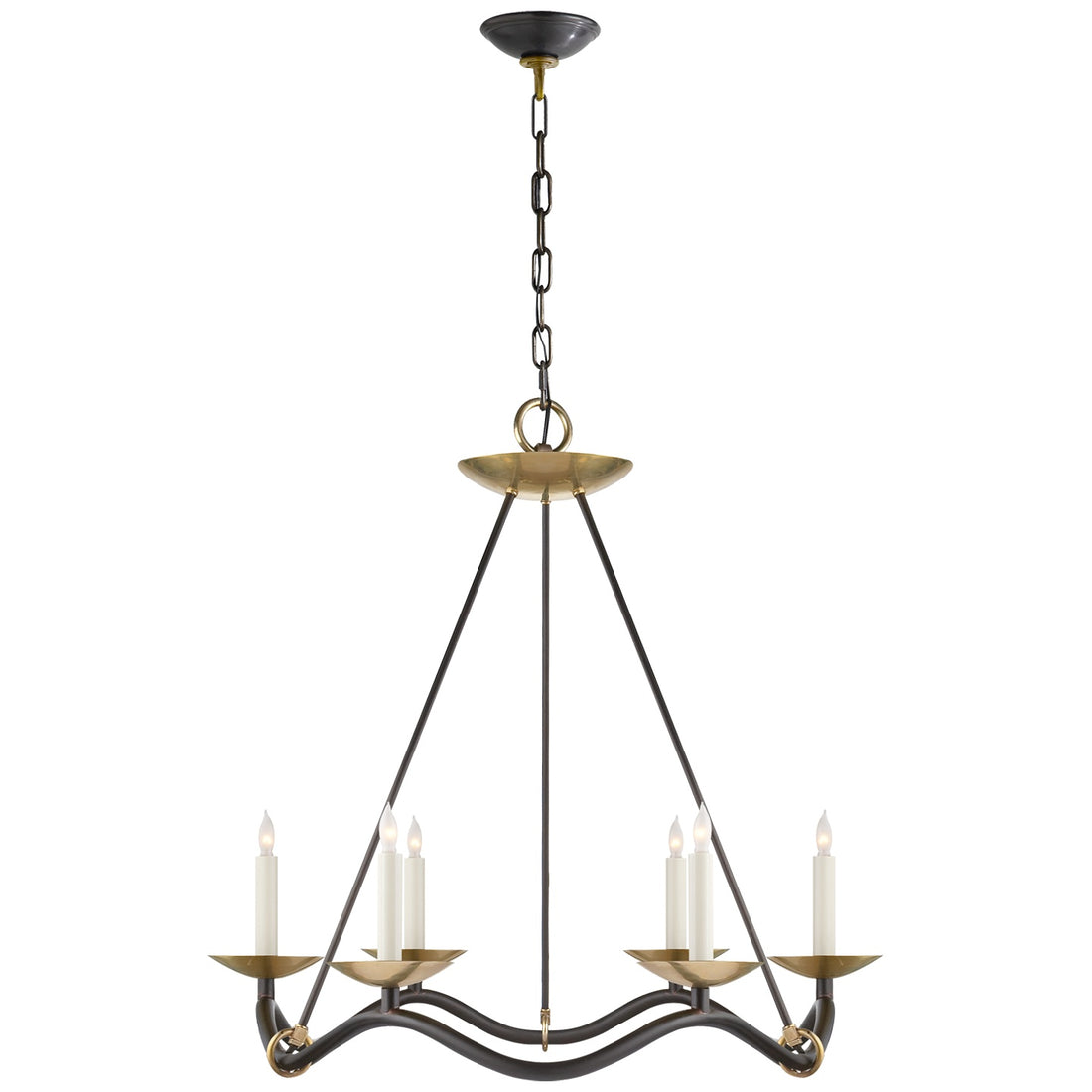 VISUAL COMFORT SIGNATURE, CHOROS CHANDELIER, CHANDELIER LIGHT
