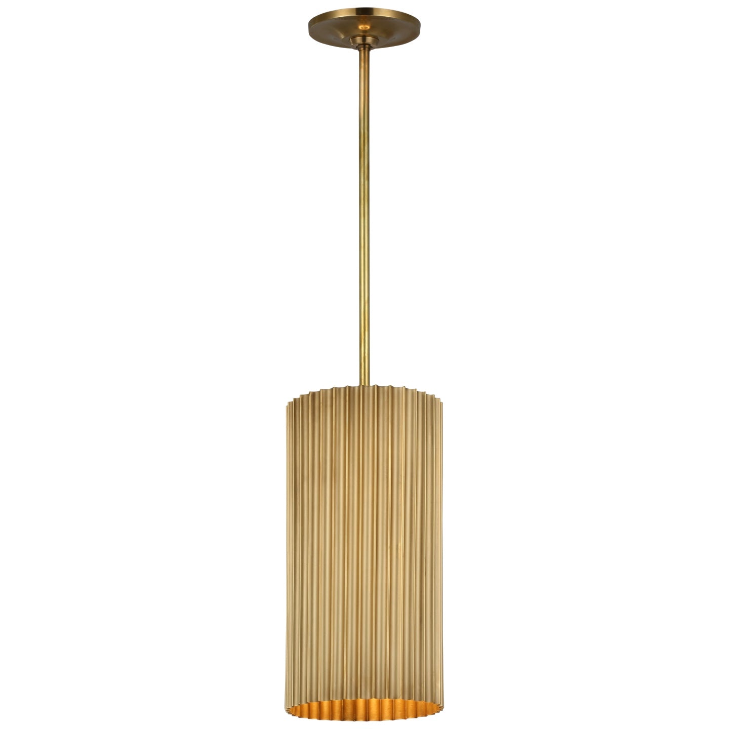 VISUAL COMFORT SIGNATURE, RIVERS FLUTED PENDANT, PENDANT LIGHT