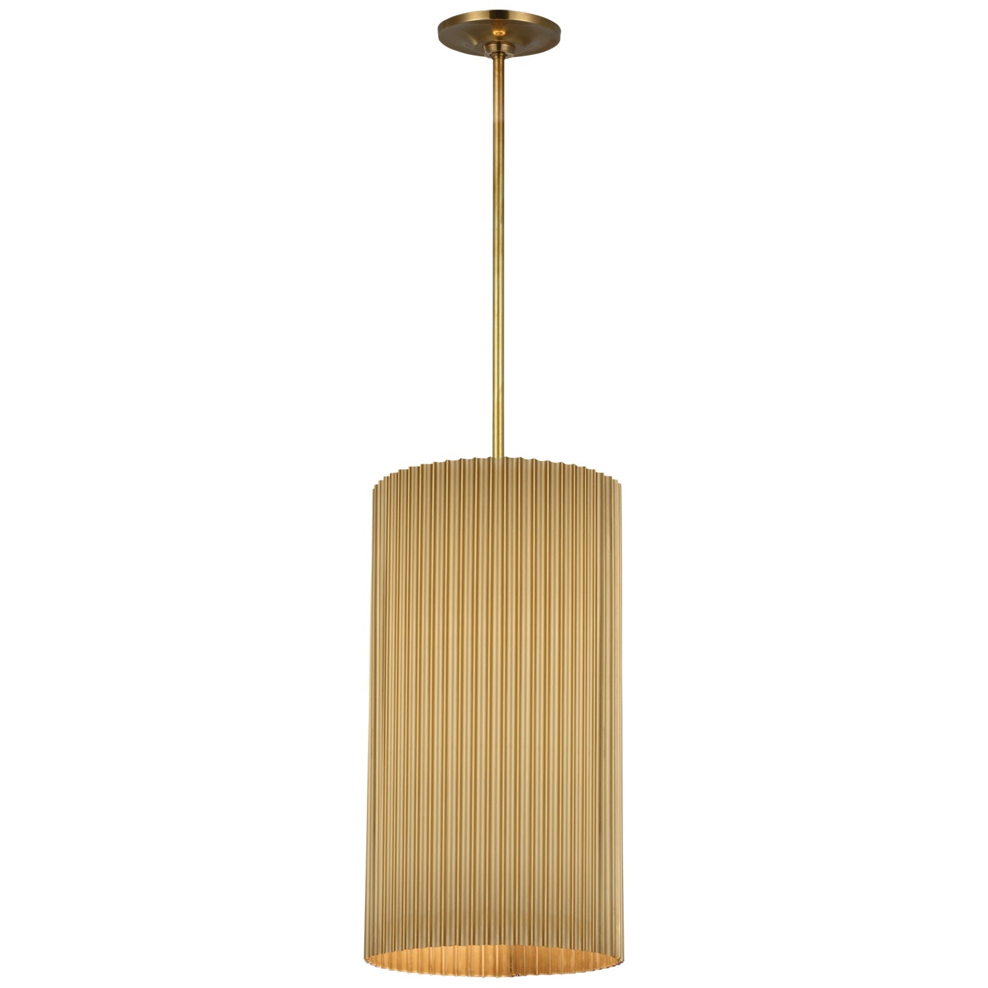 VISUAL COMFORT SIGNATURE, RIVERS FLUTED PENDANT, PENDANT LIGHT