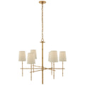 VISUAL COMFORT SIGNATURE, GRENOL MODERN BAMBOO CHANDELIER, CHANDELIER LIGHT