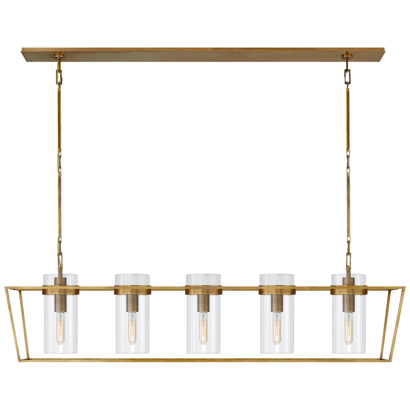 VISUAL COMFORT SIGNATURE, PRESIDIO LINEAR LANTERN, LINEAR LIGHT